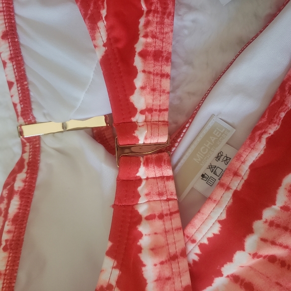 Michael Kors Coral Reef 2 Piece Bikini Bathing Suit Set. - Picture 10 of 13